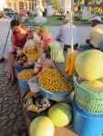 Fruit vendor in Copan